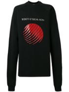 Hood By Air - Oversized Printed Sweatshirt - Men - Cotton - L, Black, Cotton
