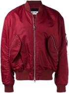 Acne Studios Makio Bomber Jacket - Red