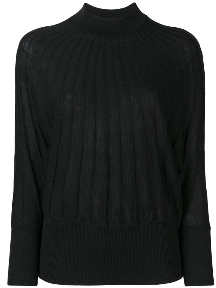 Sottomettimi Ribbed Top - Black