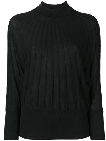 Sottomettimi Ribbed Top - Black