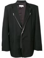 Maison Margiela Contrast Zip Jacket - Black