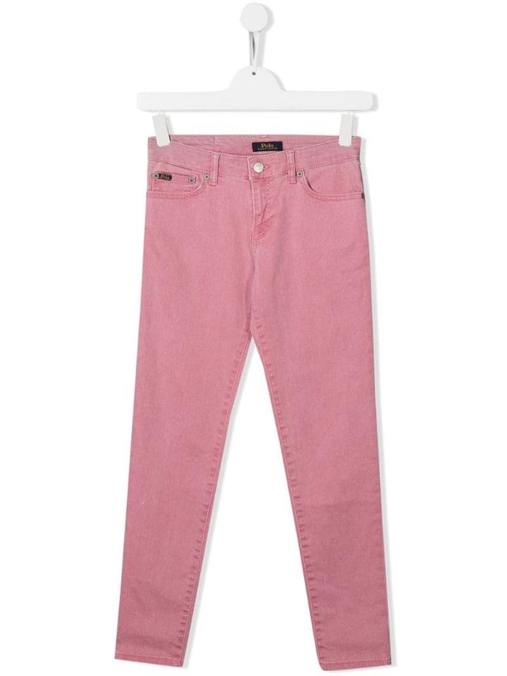 Ralph Lauren Kids Teen Straight Jeans - Pink