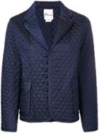 Comme Des Garçons Noir Kei Ninomiya Quilted Blazer - Blue