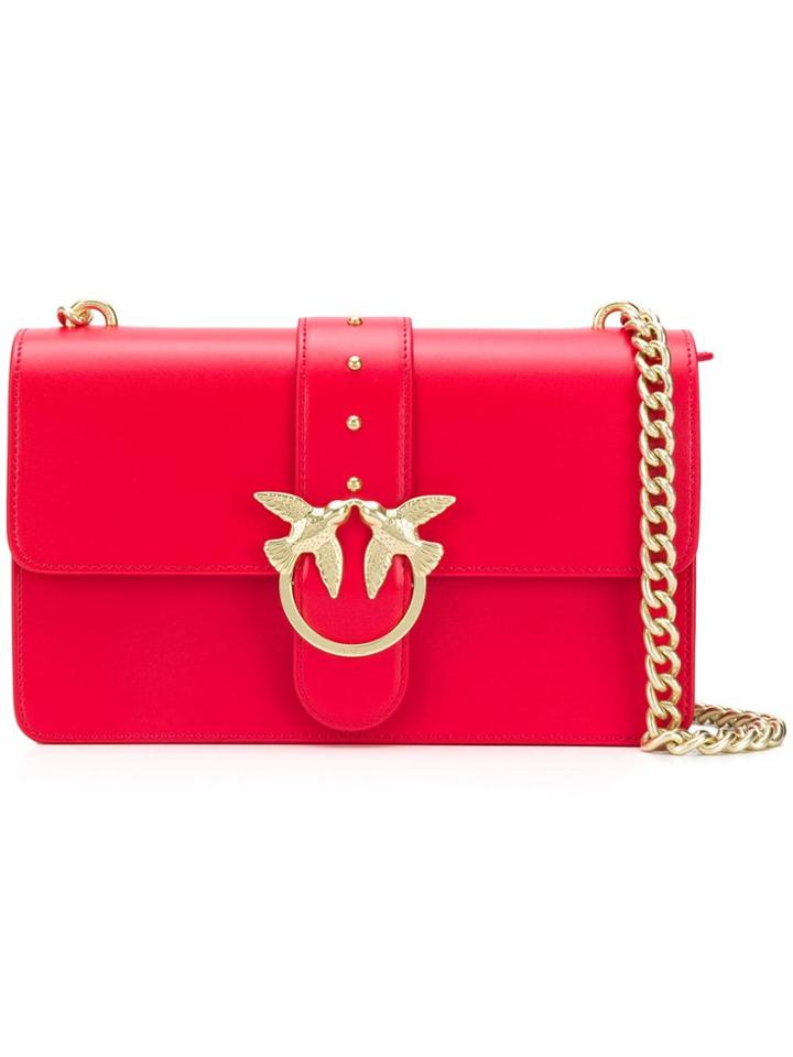 Pinko Love Shoulder Bag - Red