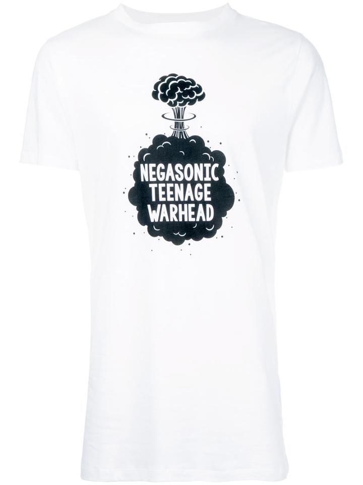 Matthew Miller - Printed T-shirt - Men - Cotton - S, White, Cotton