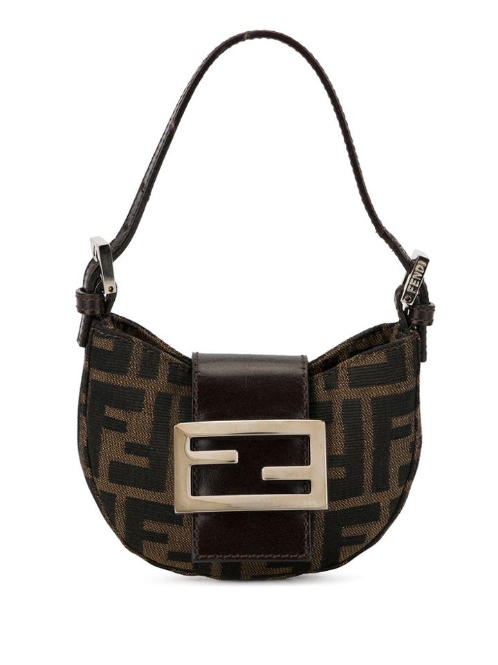 Fendi Pre-owned Zucca Mamma Mini Bag - Brown