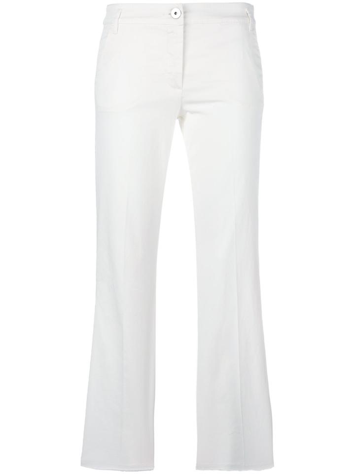 Dorothee Schumacher Cropped Pants - White