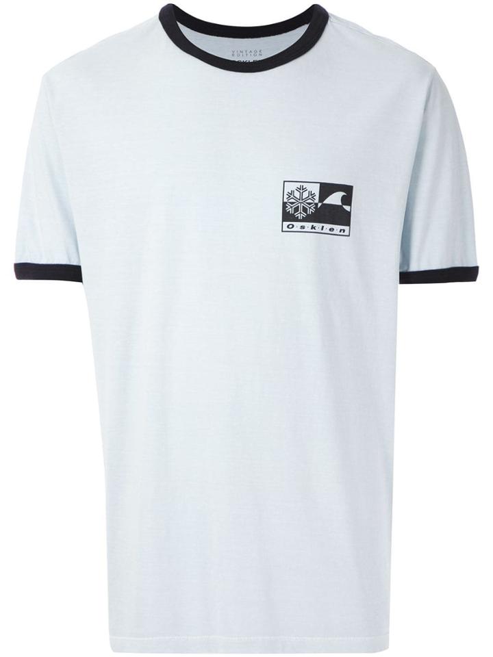 Osklen T-shirt With Print Details - Blue