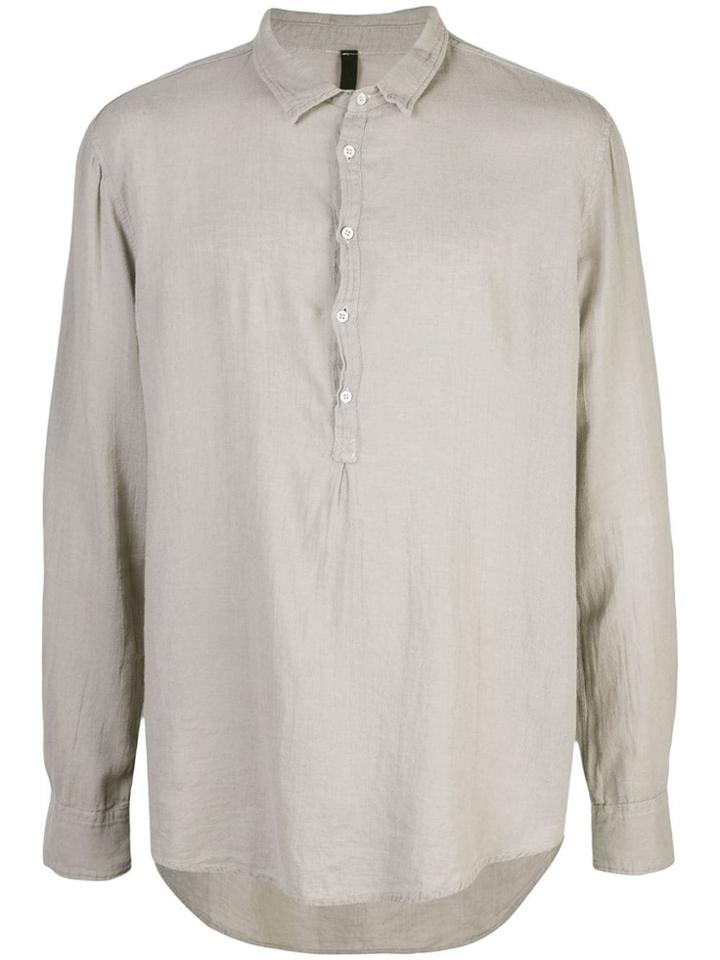 Poème Bohémien Henley Shirt - Grey