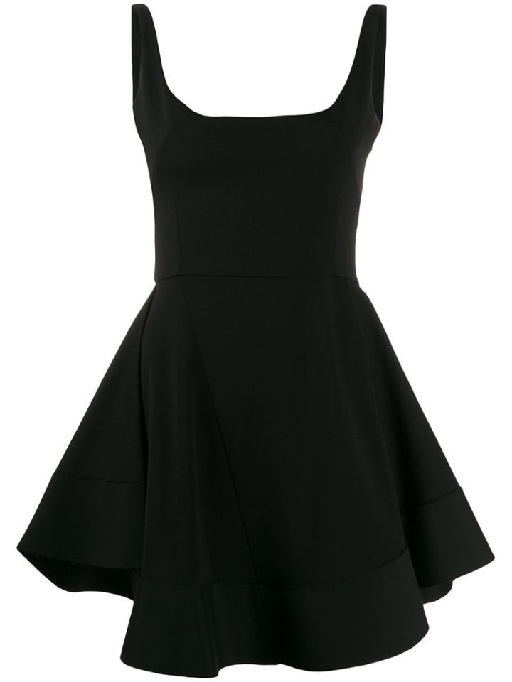 Esteban Cortazar Sleeveless Skater Dress - Black