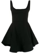 Esteban Cortazar Sleeveless Skater Dress - Black