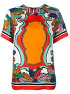 Emilio Pucci Printed T-shirt, Women's, Size: 46, Silk