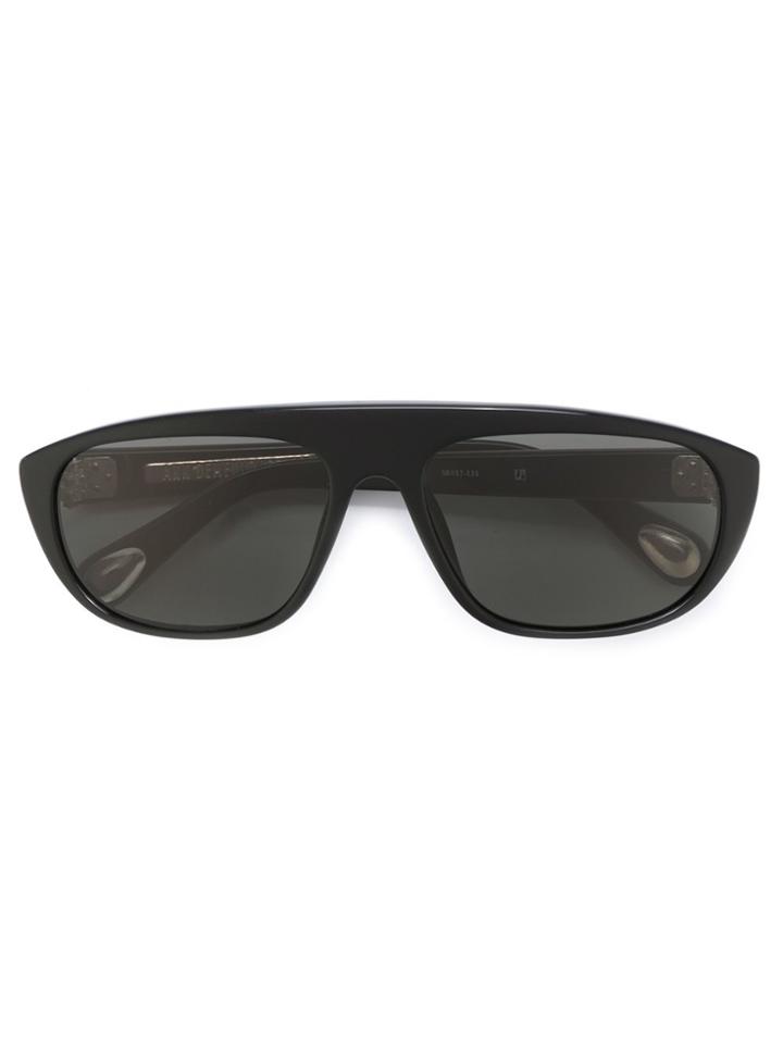 Linda Farrow Linda Farrow X Ann Demeulemeester Sunglasses - Black