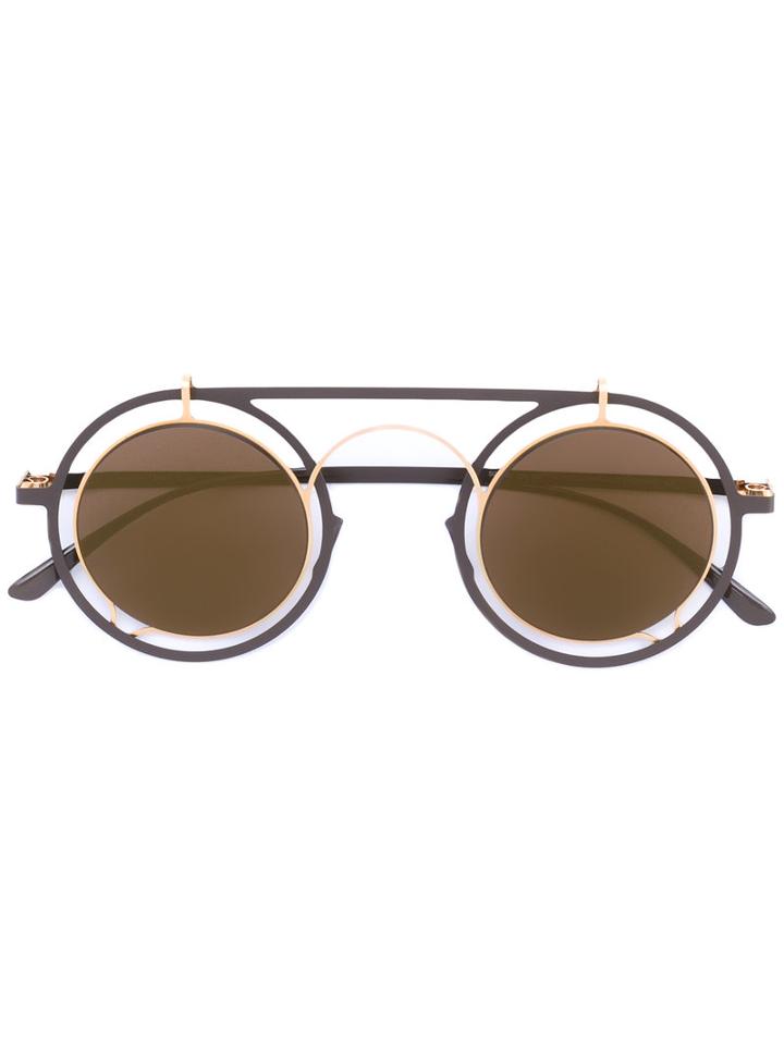 Mykita - Siru Sunglasses - Unisex - Steel - One Size, Grey, Steel
