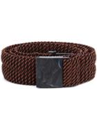 Homme Plissé Issey Miyake Pleated Belt - Brown