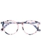 Stella Mccartney Marble Effect Eyeglasses, Pink/purple, Acetate