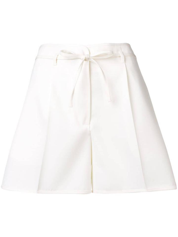 Jil Sander High-waisted Shorts - Neutrals