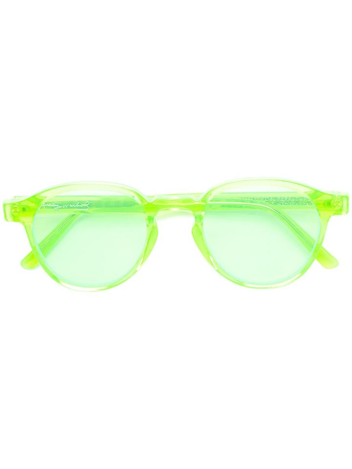 Retrosuperfuture Round Sunglasses - Green