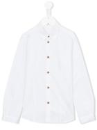 Tagliatore Junior - Buttoned Shirt - Kids - Cotton - 12 Yrs, White