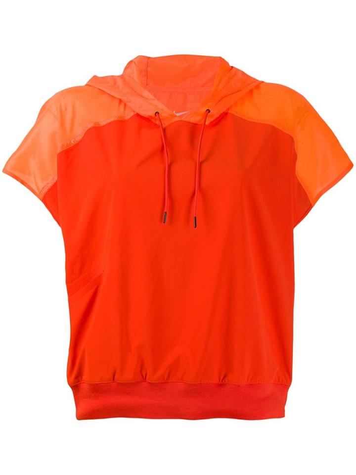 Nike Short Sleeved Hoodie - Orange