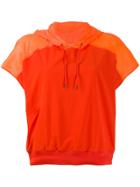Nike Short Sleeved Hoodie - Orange