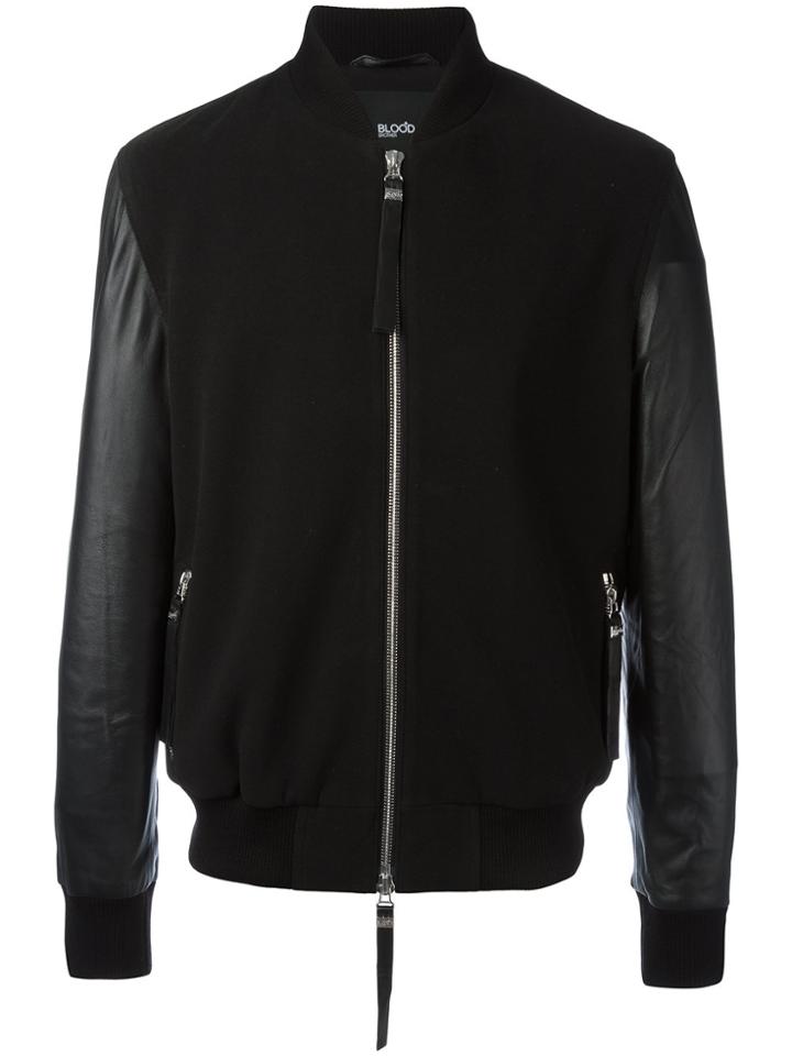 Blood Brother Alpha Ii Bomber Jacket - Black