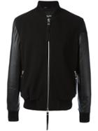 Blood Brother Alpha Ii Bomber Jacket - Black