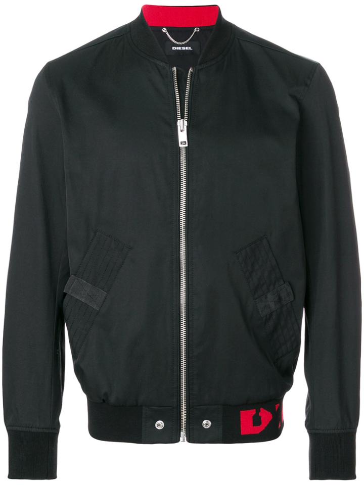 Diesel J-gate Bomber Jacket - Black