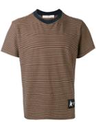 Golden Goose Deluxe Brand Striped T-shirt, Men's, Size: Small, Blue, Cotton