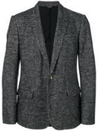 Dolce & Gabbana Tweed Blazer - Black