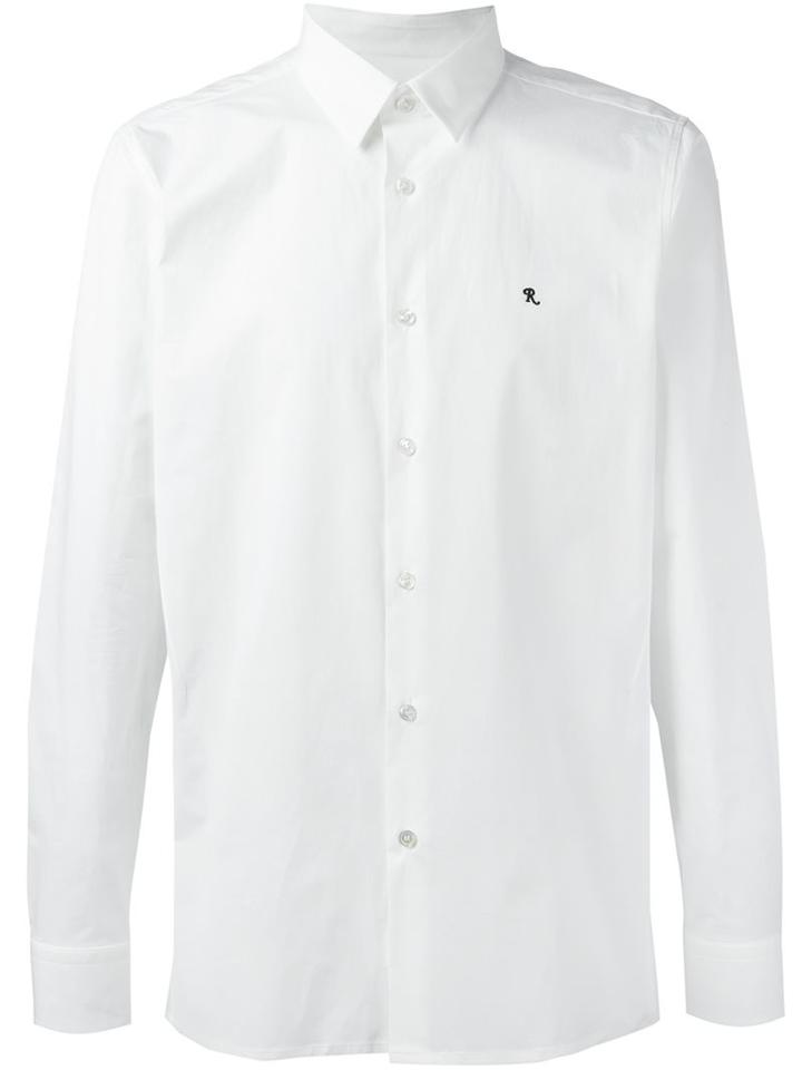 Raf Simons Embroidered Logo Shirt