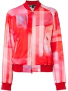 Y-3 Abstract Print Bomber Jacket