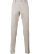 Incotex Classic Cotton Trousers, Men's, Size: 50, Nude/neutrals, Cotton/spandex/elastane