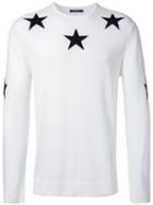 Guild Prime - Stars Sweatshirt - Men - Cotton/acrylic - 3, White, Cotton/acrylic