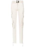 Andrea Bogosian Straight Fit Trousers - White