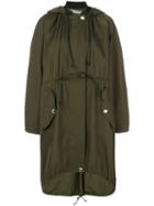 Sportmax - Oversized Coat - Women - Cotton/polyester - 42, Green, Cotton/polyester