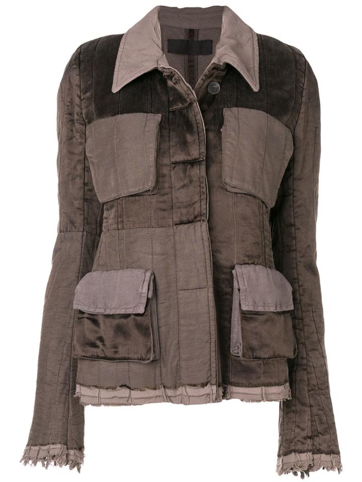 Haider Ackermann Patch Jacket - Brown