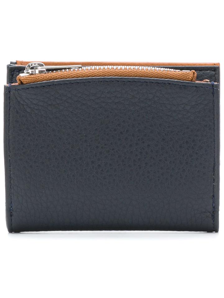 Maison Margiela Small Zipped Wallet - Blue