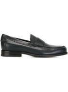 Tod's Pebbled Penny Loafers