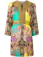 Etro Multi-print Kaftan Dress - Multicolour