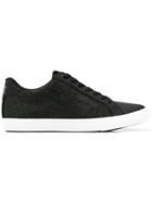 Ea7 Emporio Armani Logo Print Sneakers - Black