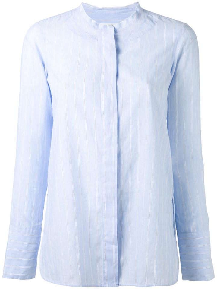 Lareida - Raphael Shirt - Women - Cotton/linen/flax - Xs, Blue, Cotton/linen/flax