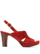 Chie Mihara Eskol Sandals - Red