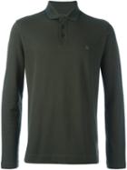 Z Zegna Chest Logo Polo Shirt, Men's, Size: Medium, Green, Cotton