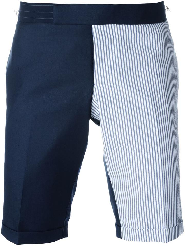 Thom Browne Panelled Tailored Shorts