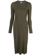 Rosetta Getty Long Sleeve Split T-shirt - Green
