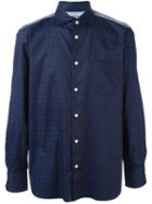 Junya Watanabe Comme Des Garçons Man Dotted Print Button Down Shirt