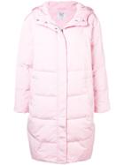 Zoe Karssen Padded Hooded Parka - Pink & Purple