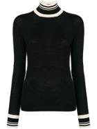 Ermanno Scervino Fitted Jumper - Black