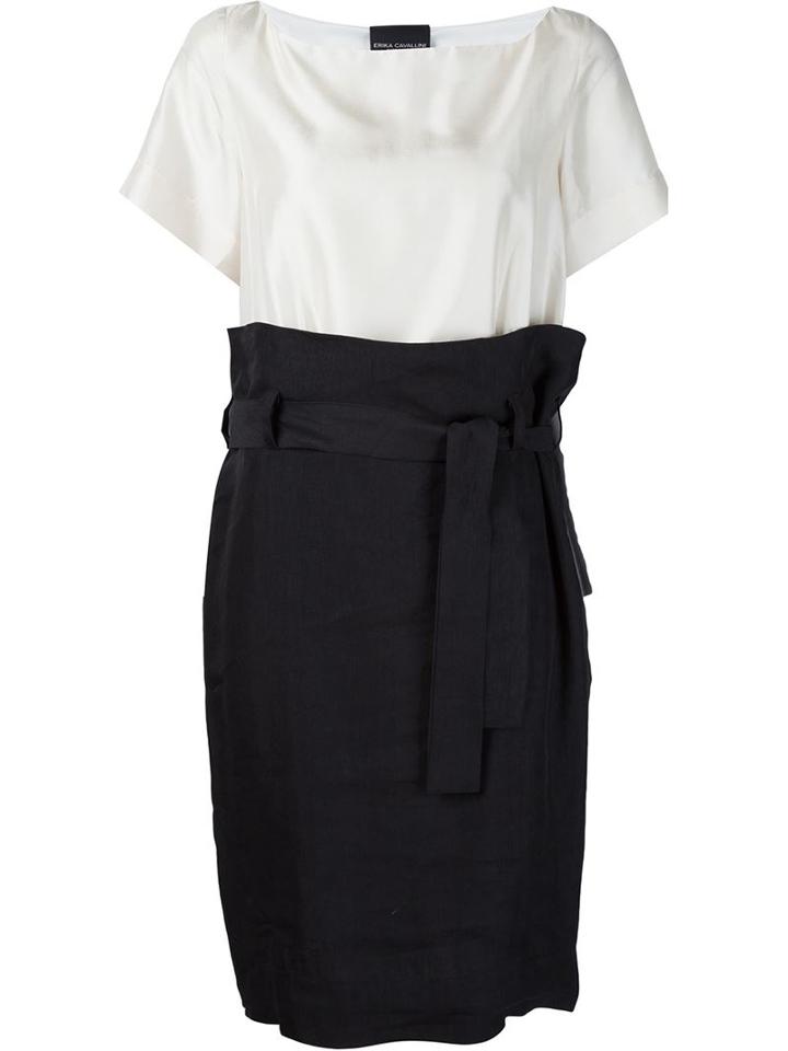 Erika Cavallini Belted Dress
